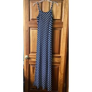 CLOSET CLEANOUT: INC Striped Maxi Dress